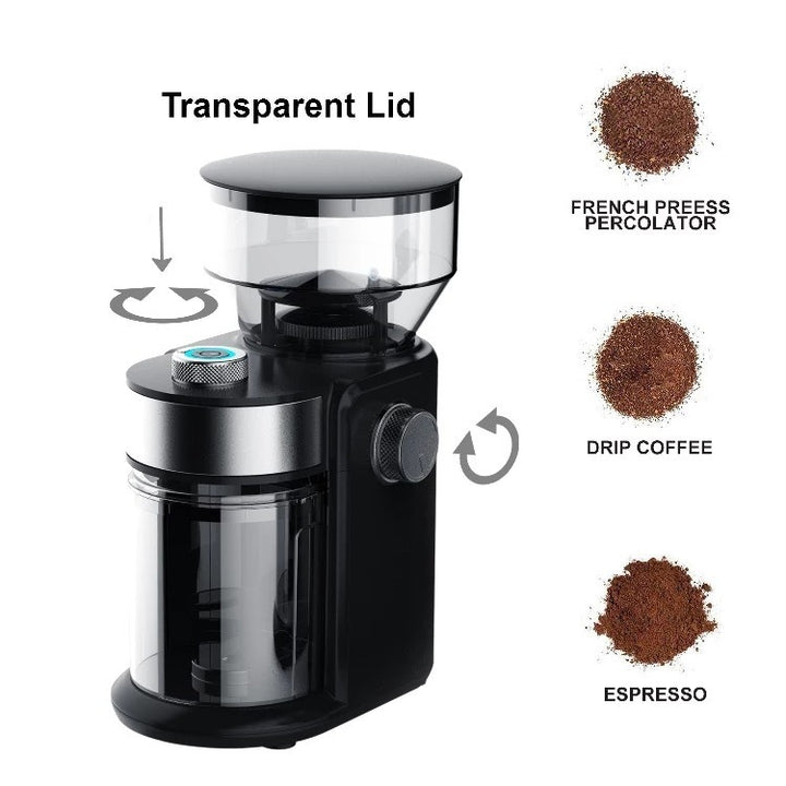 Electric Stainless Steel Coffee Grinder - Homelistsplus